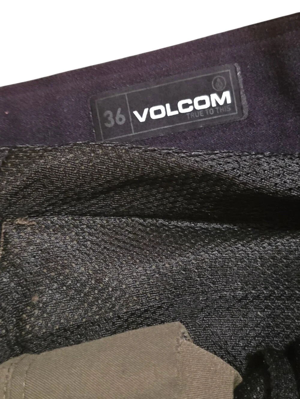 VOLCOM Stone Trail Master Hiking Tech Performance Cargo Pants Size 36/32